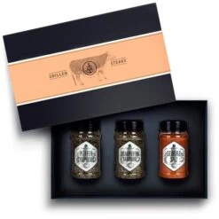 Ankerkraut Geschenkset 'Steaks Grillen' Mit 3 Streuern