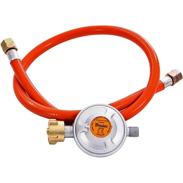 Cozze Gasregler-Set Für 13" Und 17"-Pizzaofen, Druckminderer 1 Cozze Gasregler-Set Für 13" Und 17"-Pizzaofen, Druckminderer