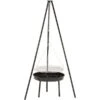 Easy Camp Lagerfeuer-Dreibein Deluxe, Holzkohlegrill