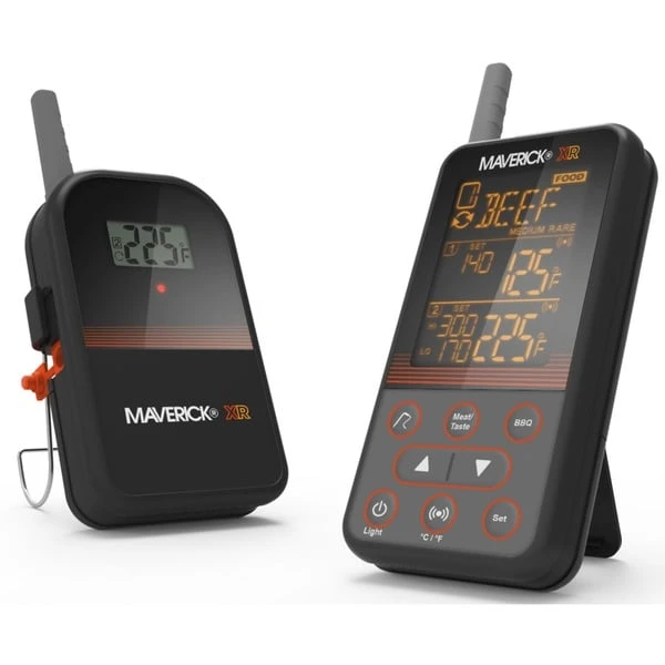 Maverick Extended Range BBQ & Meat Funkthermometer XR-40 1 Maverick Extended Range BBQ & Meat Funkthermometer XR-40