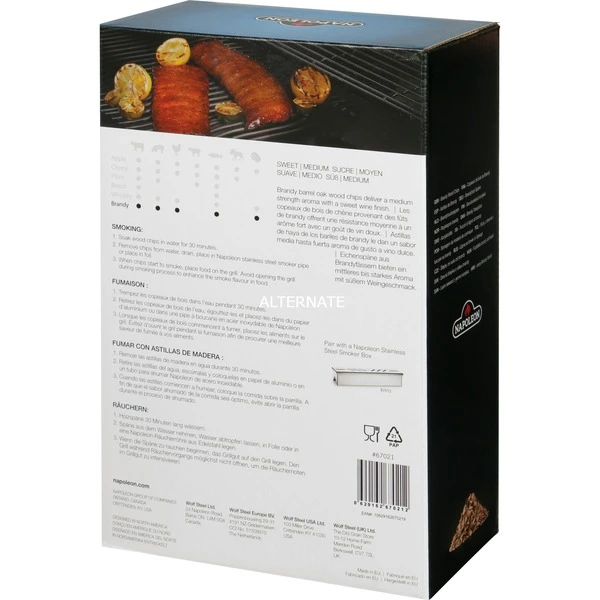 Napoleon Holz-Räucherchips Brandy-Eiche 2 Napoleon Holz-Räucherchips Brandy-Eiche - Image 2