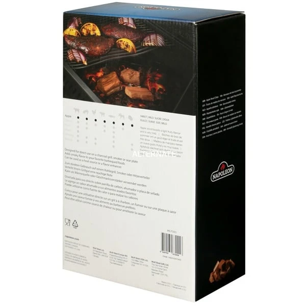 Napoleon Holz-Räucherchunks Apfel, Räucherchips 2 Napoleon Holz-Räucherchunks Apfel, Räucherchips - Image 2