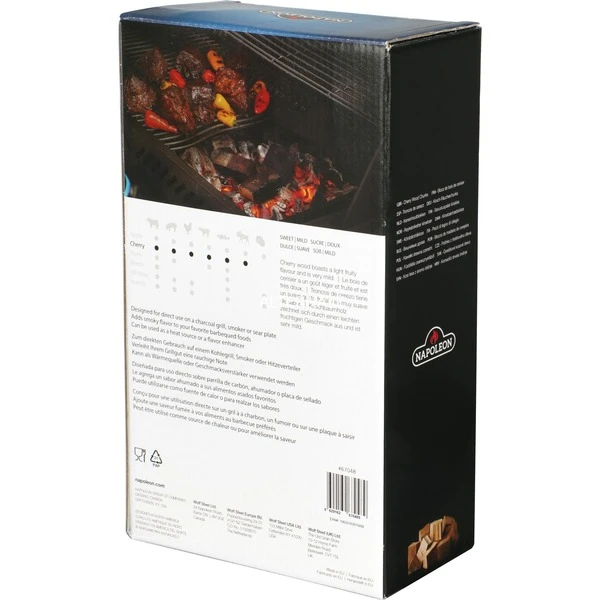 Napoleon Holz-Räucherchunks Kirsche, Räucherchips 2 Napoleon Holz-Räucherchunks Kirsche, Räucherchips - Image 2