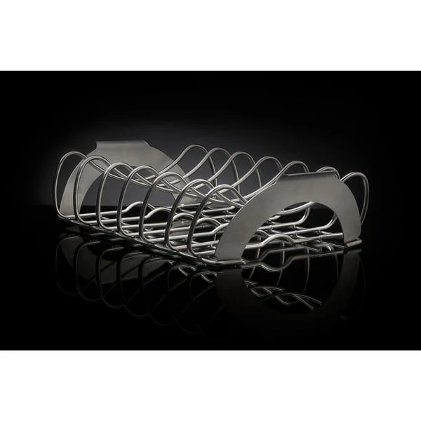 Napoleon PRO Edelstahl Sparerib-Halter, Grillkorb 2 Napoleon PRO Edelstahl Sparerib-Halter, Grillkorb - Image 2