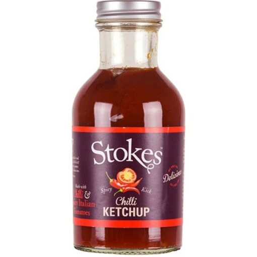 Stokes Sauces Chilli Tomato Ketchup, Sauce -Grillwelt Verkauf Stokes Sauces Chilli Tomato Ketchup Sauce@@9gggss03