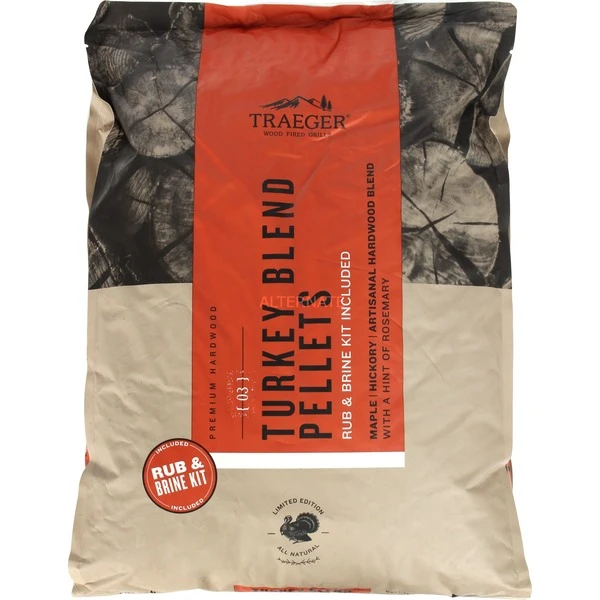 Traeger Hartholz Pellets TURKEY BLEND, 8kg, Brennstoff 2 Traeger Hartholz Pellets TURKEY BLEND, 8kg, Brennstoff - Image 2