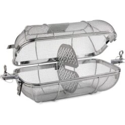 Weber CRAFTED Drehspieß-Korb Fein 7686, Grillkorb