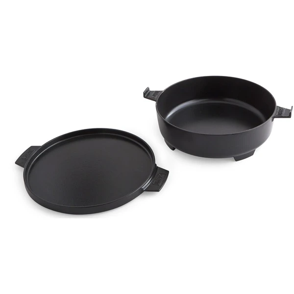 Weber Gourmet BBQ System 2in1 Dutch Oven & Pfanne 2 Weber Gourmet BBQ System 2in1 Dutch Oven & Pfanne - Image 2