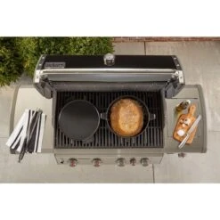 Weber Gourmet BBQ System 2in1 Dutch Oven & Pfanne 11 Weber Gourmet BBQ System 2in1 Dutch Oven & Pfanne -Grillwelt Verkauf Weber Gourmet BBQ System 2in1 Dutch Oven Pfanne@@1694230 5