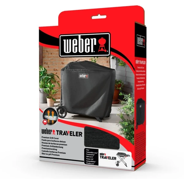 Weber Premium Abdeckhaube Traveler, Schutzhaube 6 Weber Premium Abdeckhaube Traveler, Schutzhaube - Image 6